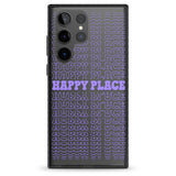 Happy Place (Purple) Impact Phone Case for Samsung Galaxy S24 Ultra , Samsung Galaxy S23 Ultra, Samsung Galaxy S22 Ultra