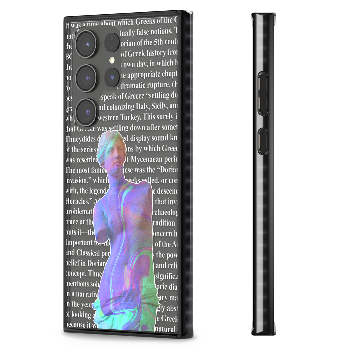 Iridescent De Milo Impact Phone Case for Samsung Galaxy S24 Ultra , Samsung Galaxy S23 Ultra, Samsung Galaxy S22 Ultra