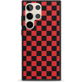 Red Black Checkered