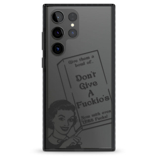 "Don't Give a F*ckio's" Cereal Impact Phone Case for Samsung Galaxy S24 Ultra , Samsung Galaxy S23 Ultra, Samsung Galaxy S22 Ultra