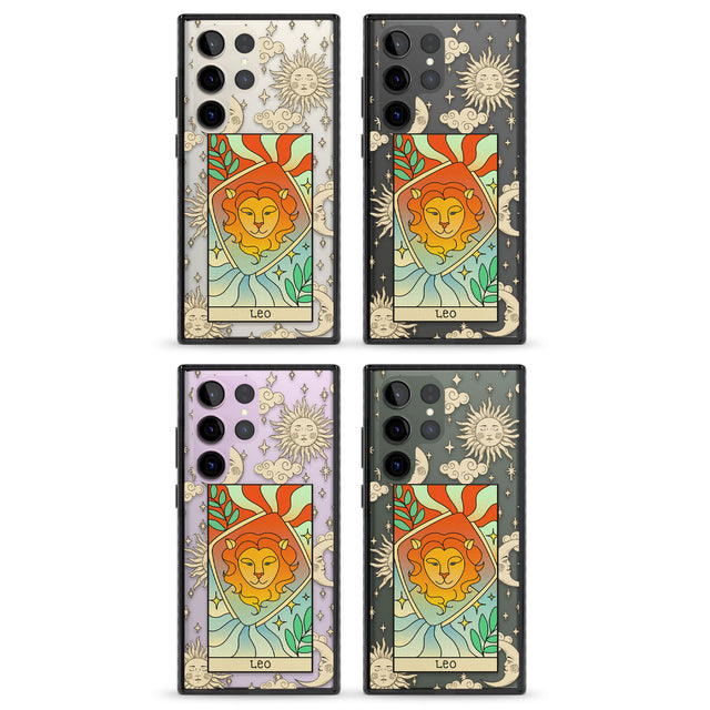 Celestial Zodiac - Leo Impact Phone Case for Samsung Galaxy S24 Ultra , Samsung Galaxy S23 Ultra, Samsung Galaxy S22 Ultra