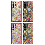 Vintage Vines & Flowers Impact Phone Case for Samsung Galaxy S24 Ultra , Samsung Galaxy S23 Ultra, Samsung Galaxy S22 Ultra