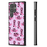 Cow-Girl Pattern Impact Phone Case for Samsung Galaxy S24 Ultra , Samsung Galaxy S23 Ultra, Samsung Galaxy S22 Ultra