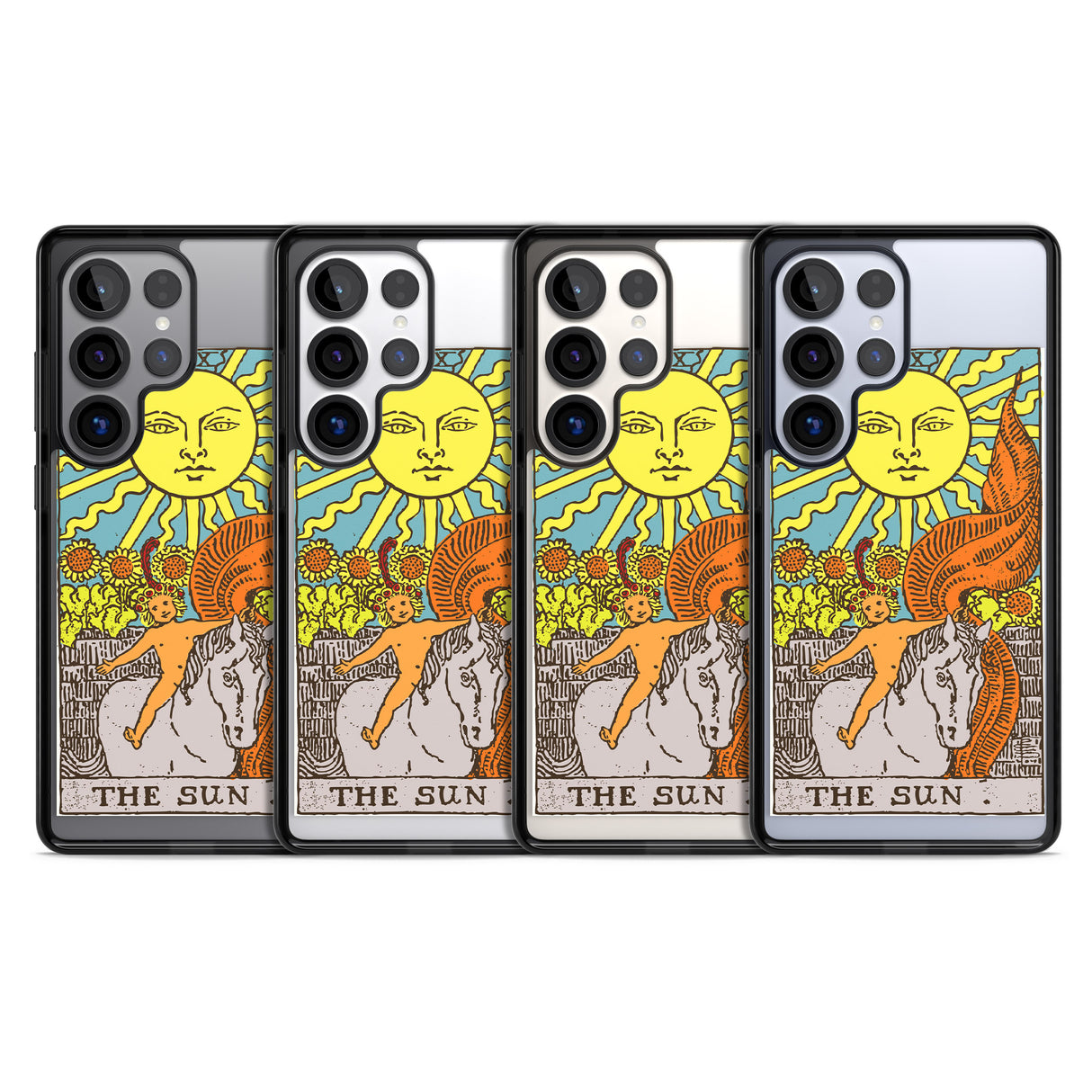 Personalised The Sun Tarot Card - Colour