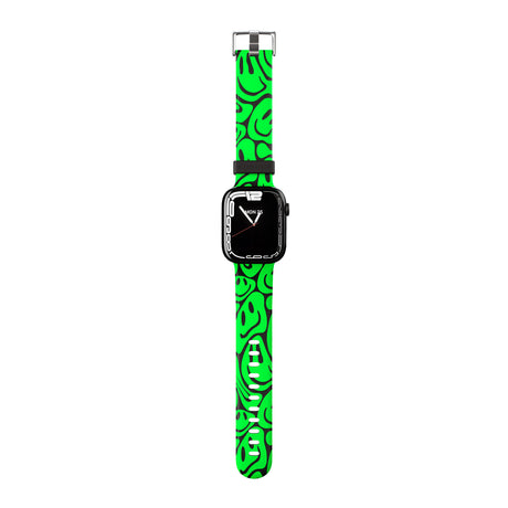 Green Acid Faces Apple Watch Strap - 38mm / 40mm / 41mm