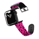 Pink Acid Faces Apple Watch Strap - 38mm / 40mm / 41mm