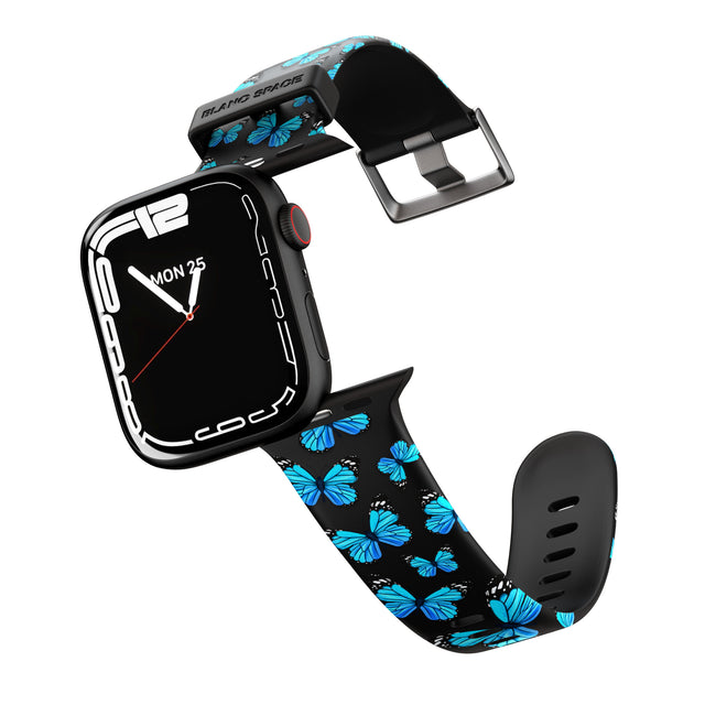 Blue Butterflies Apple Watch Strap - 38mm / 40mm / 41mm