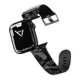 White Dragon Pattern Apple Watch Strap - 38mm / 40mm / 41mm