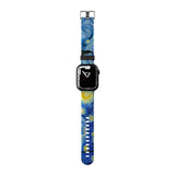 The Starry Night by Vincent Van Gogh Apple Watch Strap - 38mm / 40mm / 41mm