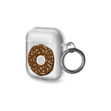 Chocolate Donut Pattern AirPods Case (2nd Generation)