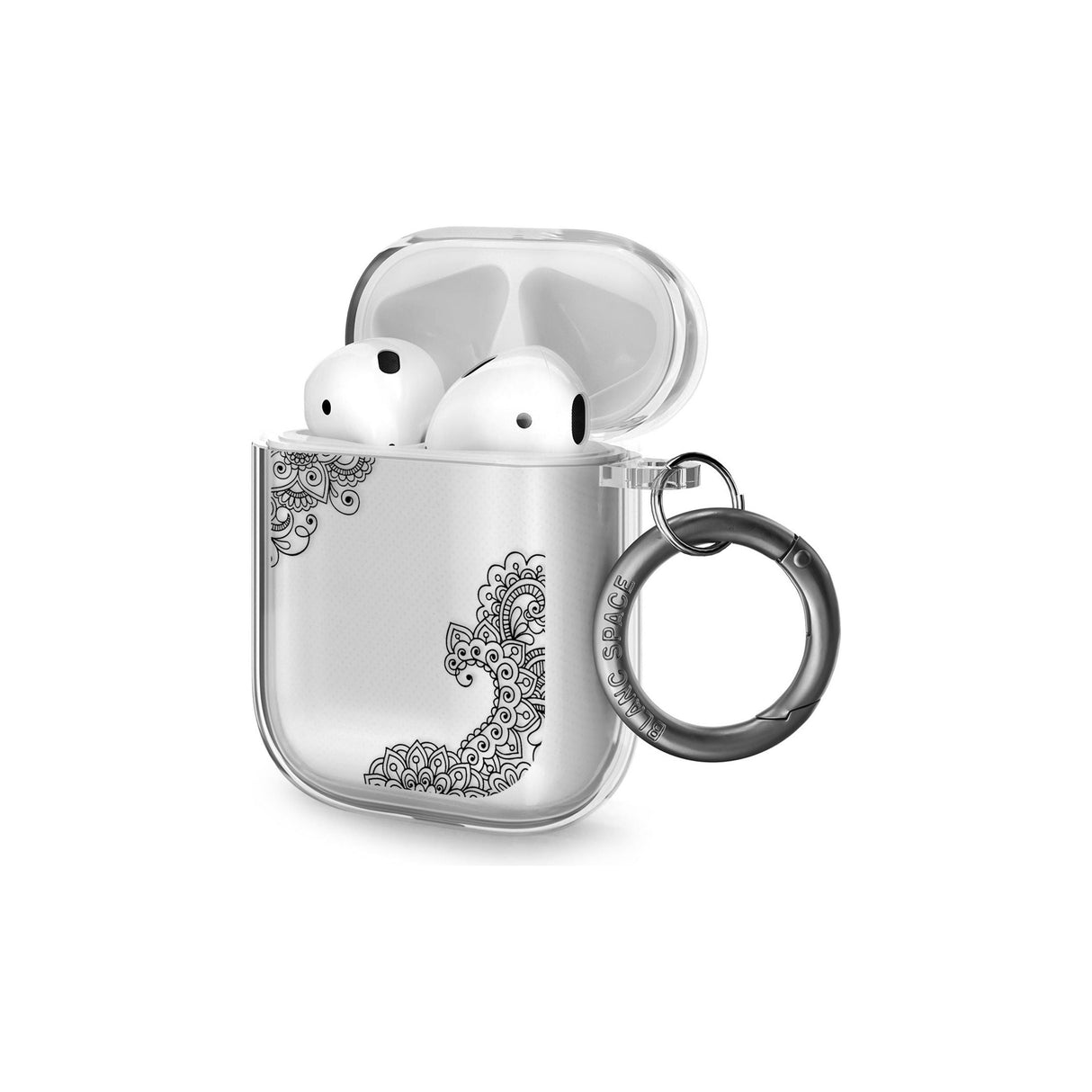 Black Henna Botanicals AirPods Case (2nd Generation)