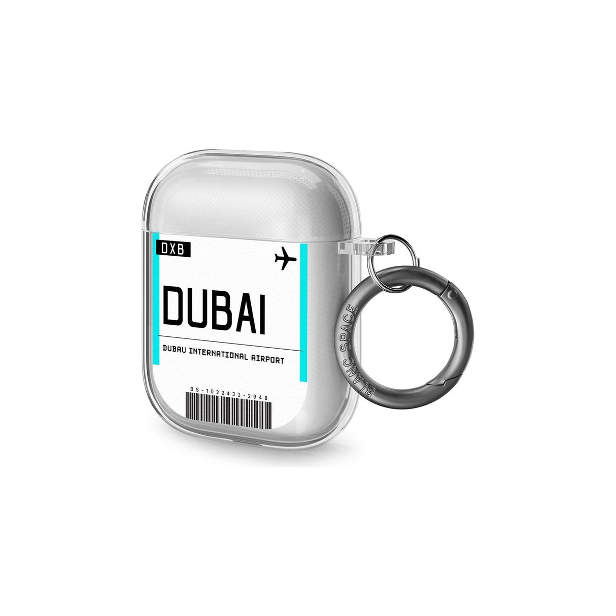 Dubai Boarding Pass Airpods Case (2nd Generation)