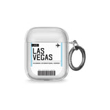 Las Vegas Boarding Pass Airpods Case (2nd Generation)