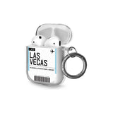 Las Vegas Boarding Pass Airpods Case (2nd Generation)