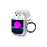 Miami Sunset Vaporwave Airpod Case (2nd Generation)