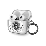 Transparent Suns & Stars Airpod Case (3rd Generation)