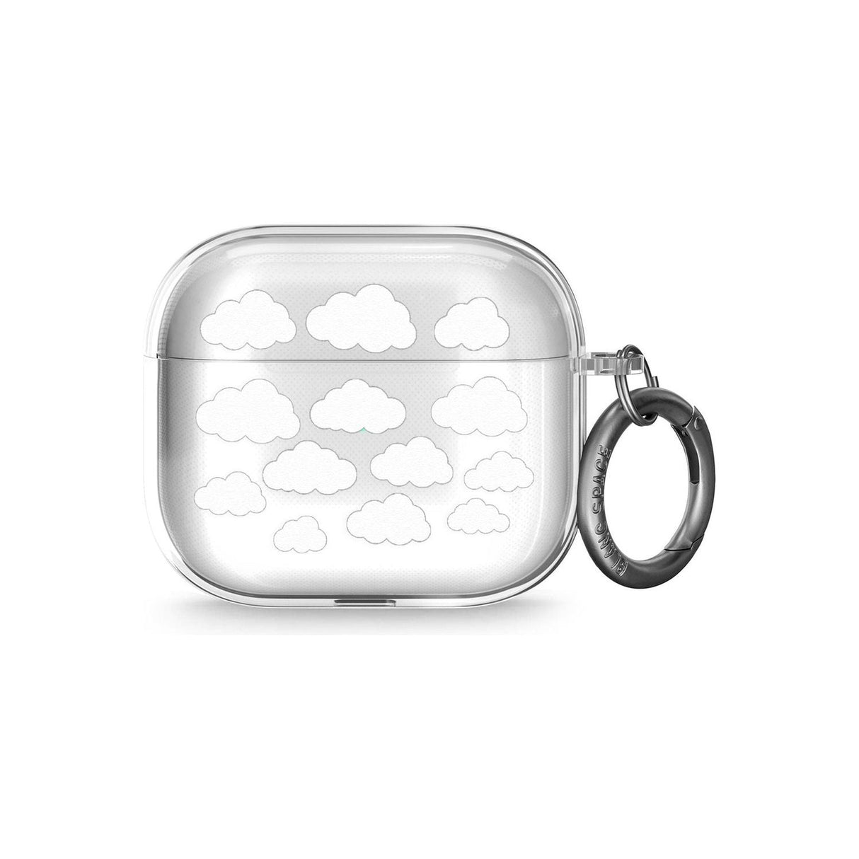 Transparent Cloud Pattern Airpod Case (3rd Generation)