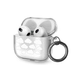 Transparent Cloud Pattern Airpod Case (3rd Generation)