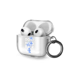 Don't Hold Back Love - Blue & White AirPods Case (3rd Generation)