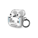 Las Vegas Boarding Pass Airpods Case (3rd Generation)