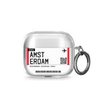 Amsterdam Boarding Pass AirPods Case (3rd Generation)