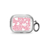 Chalk Hearts Airpod Pro Case