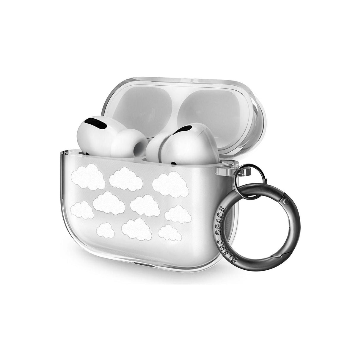 Transparent Cloud Pattern Airpod Pro Case