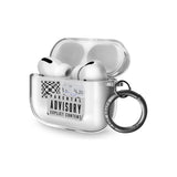 White Sticker Mix AirPods Pro Case