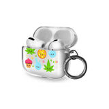 Kawaii Weed Pattern AirPods Pro Case