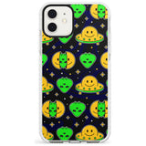 Alien Head Pattern Impact Phone Case for iPhone 11