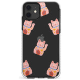 Waving Cat Pattern Impact Phone Case for iPhone 11