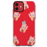 Waving Cat Pattern Impact Phone Case for iPhone 11