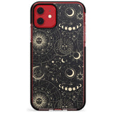 Suns, Moons & Star Signs Pink Fade Impact Phone Case for iPhone 11 Pro Max