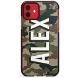 Classic Green Camo Pink Fade Impact Phone Case for iPhone 11 Pro Max