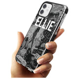 Grey Scale Fashion Collage iPhone Case   Custom Phone Case - Case Warehouse