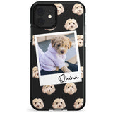 Cockapoo, Cream - Custom Dog Photo Pink Fade Impact Phone Case for iPhone 11 Pro Max