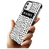 Black Bar & Dots iPhone Case   Custom Phone Case - Case Warehouse