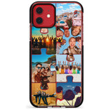 Personalised Jigsaw Photo Grid Black Impact Phone Case for iPhone 11 Pro Max