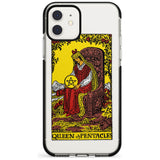 Queen of Pentacles Tarot Card - Colour Pink Fade Impact Phone Case for iPhone 11 Pro Max