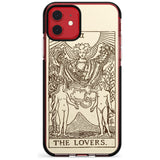 The Lovers Tarot Card - Solid Cream Pink Fade Impact Phone Case for iPhone 11 Pro Max