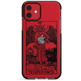 Temperance Tarot Card - Transparent Pink Fade Impact Phone Case for iPhone 11 Pro Max