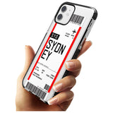 Sydney Boarding Pass iPhone Case   Custom Phone Case - Case Warehouse