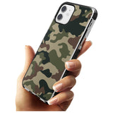 Green and Brown Camo Black Impact Phone Case for iPhone 11 Pro Max