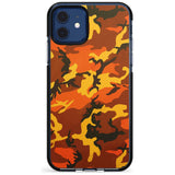 Orange Camo Black Impact Phone Case for iPhone 11 Pro Max