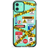 CAUTION Pink Fade Impact Phone Case for iPhone 11 Pro Max