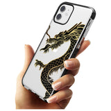 Large Red Dragon Black Impact Phone Case for iPhone 11 Pro Max