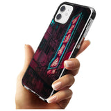 Large Kanji Sign - Neon Cities Photographs Black Impact Phone Case for iPhone 11