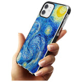 The Starry Night by Vincent Van Gogh Pink Fade Impact Phone Case for iPhone 11 Pro Max