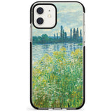 Banks of the Seine by Claude Monet Pink Fade Impact Phone Case for iPhone 11 Pro Max