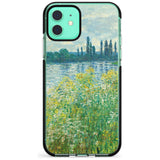 Banks of the Seine by Claude Monet Pink Fade Impact Phone Case for iPhone 11 Pro Max